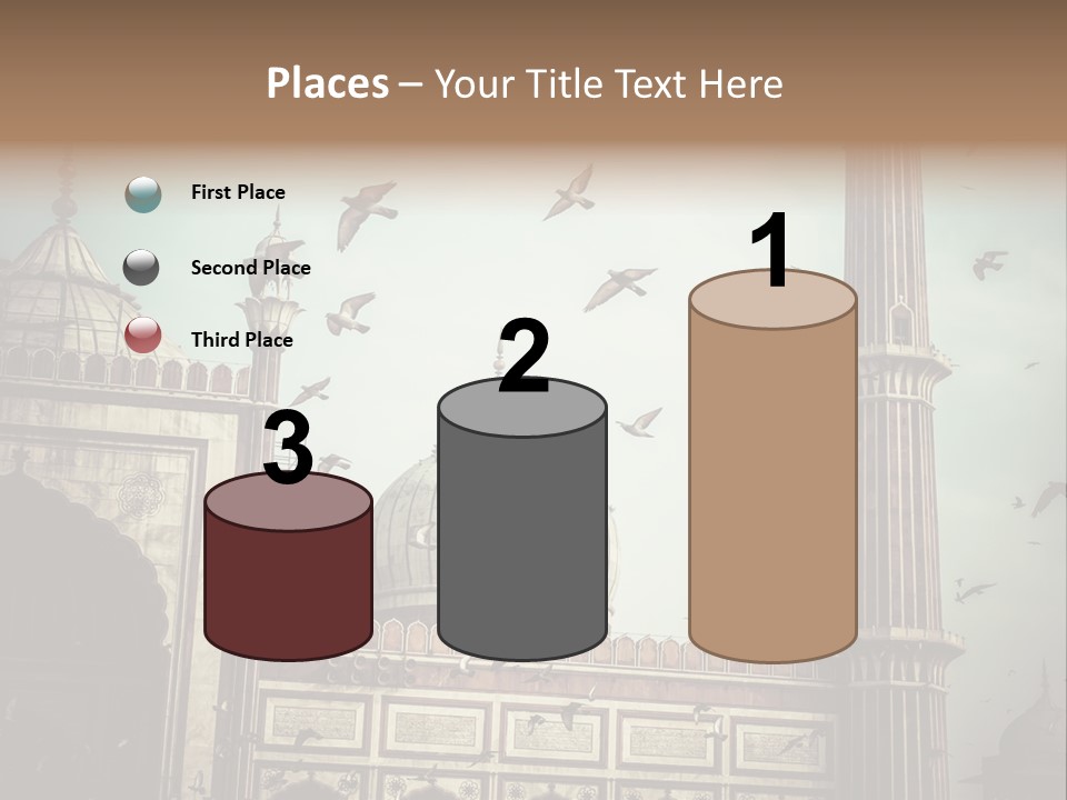 Blue Stone Art PowerPoint Template