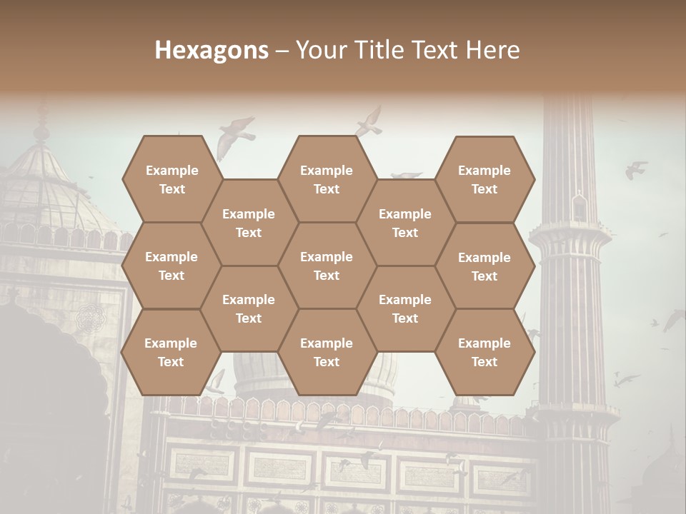 Blue Stone Art PowerPoint Template