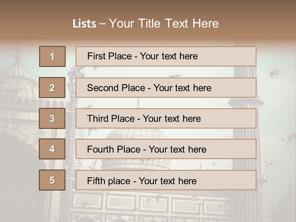 Blue Stone Art PowerPoint Template
