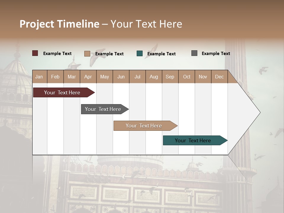 Blue Stone Art PowerPoint Template