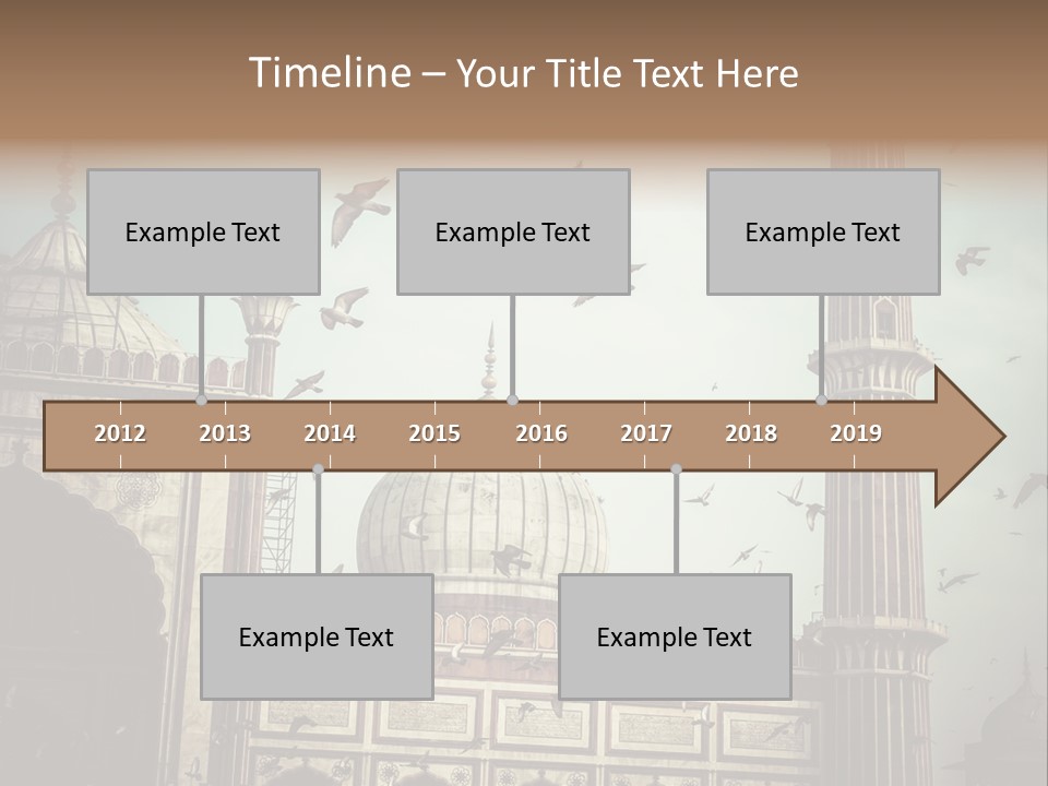 Blue Stone Art PowerPoint Template