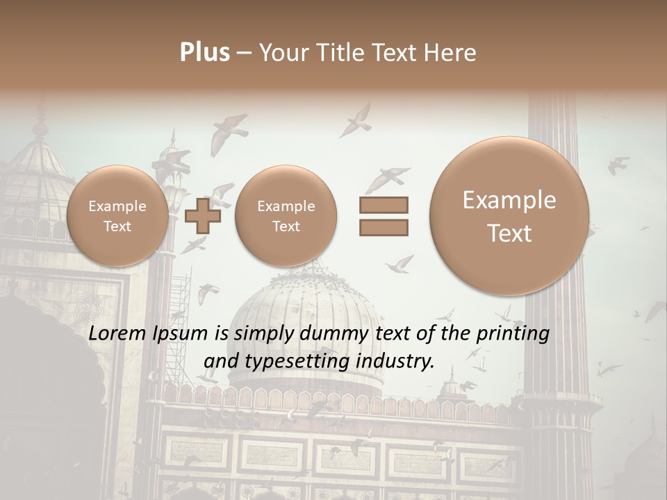 Blue Stone Art PowerPoint Template