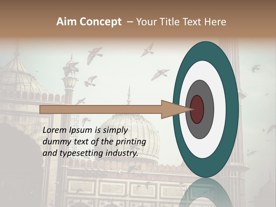 Blue Stone Art PowerPoint Template