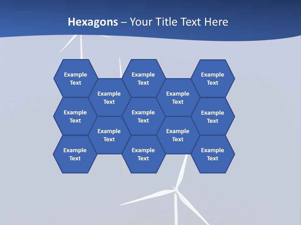 Nobody Wind In A Row PowerPoint Template