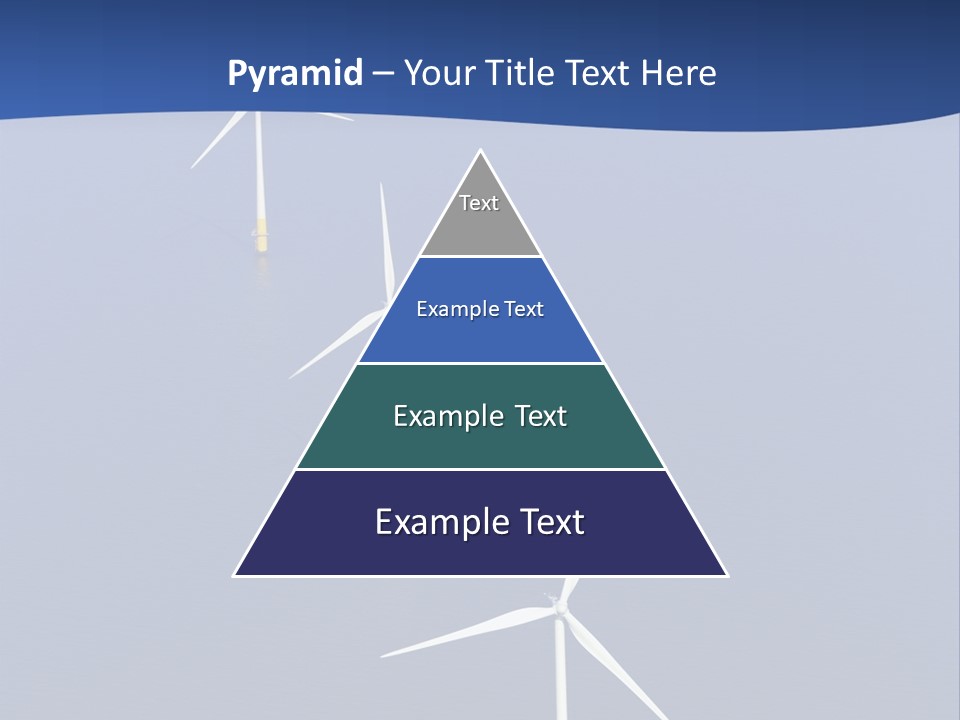 Nobody Wind In A Row PowerPoint Template