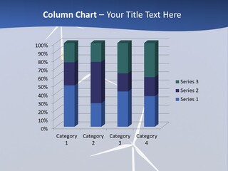 Nobody Wind In A Row PowerPoint Template