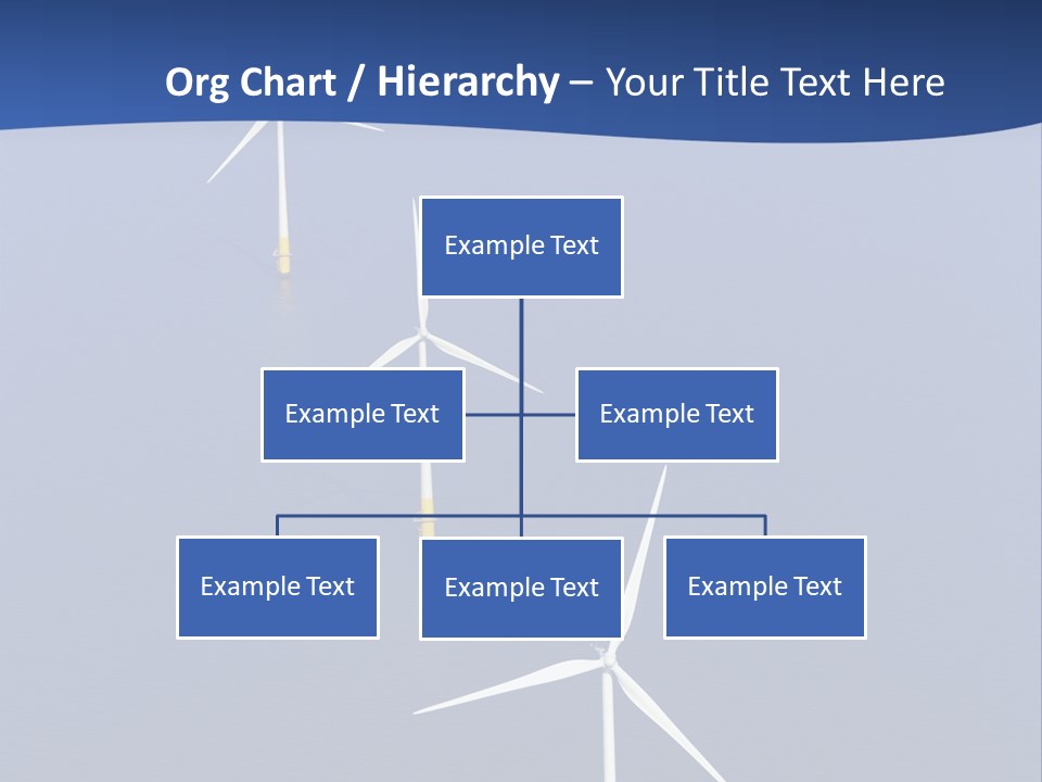 Nobody Wind In A Row PowerPoint Template