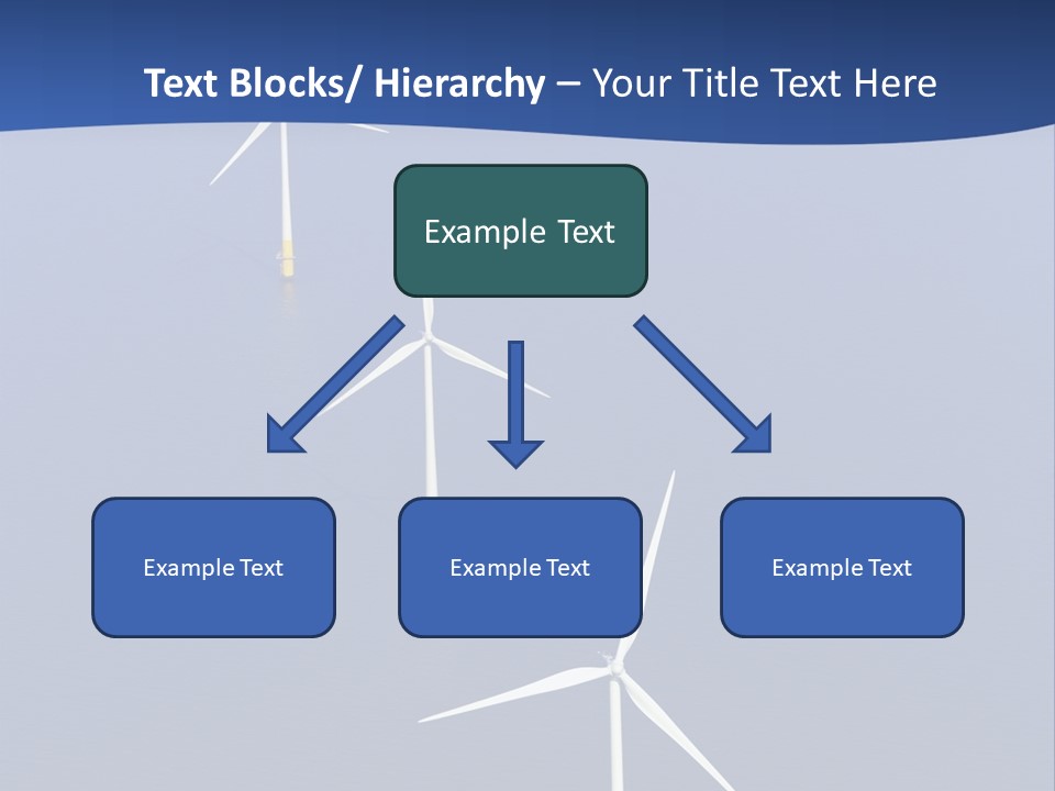 Nobody Wind In A Row PowerPoint Template