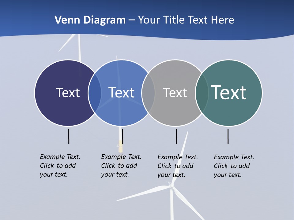 Nobody Wind In A Row PowerPoint Template
