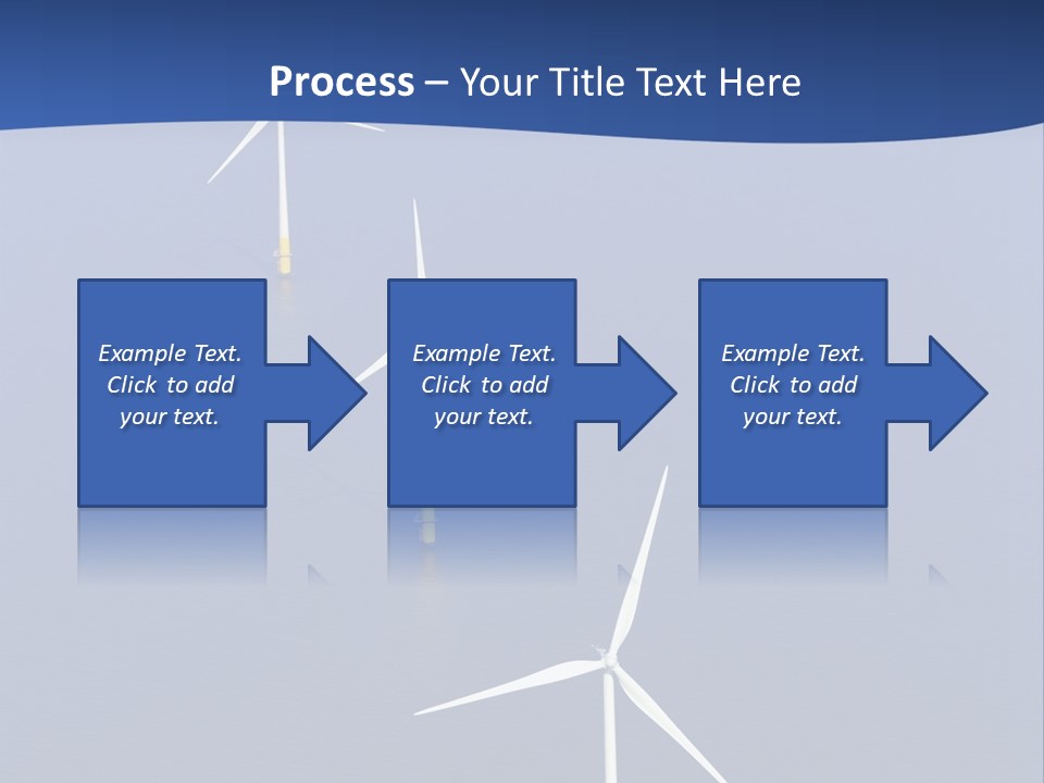 Nobody Wind In A Row PowerPoint Template