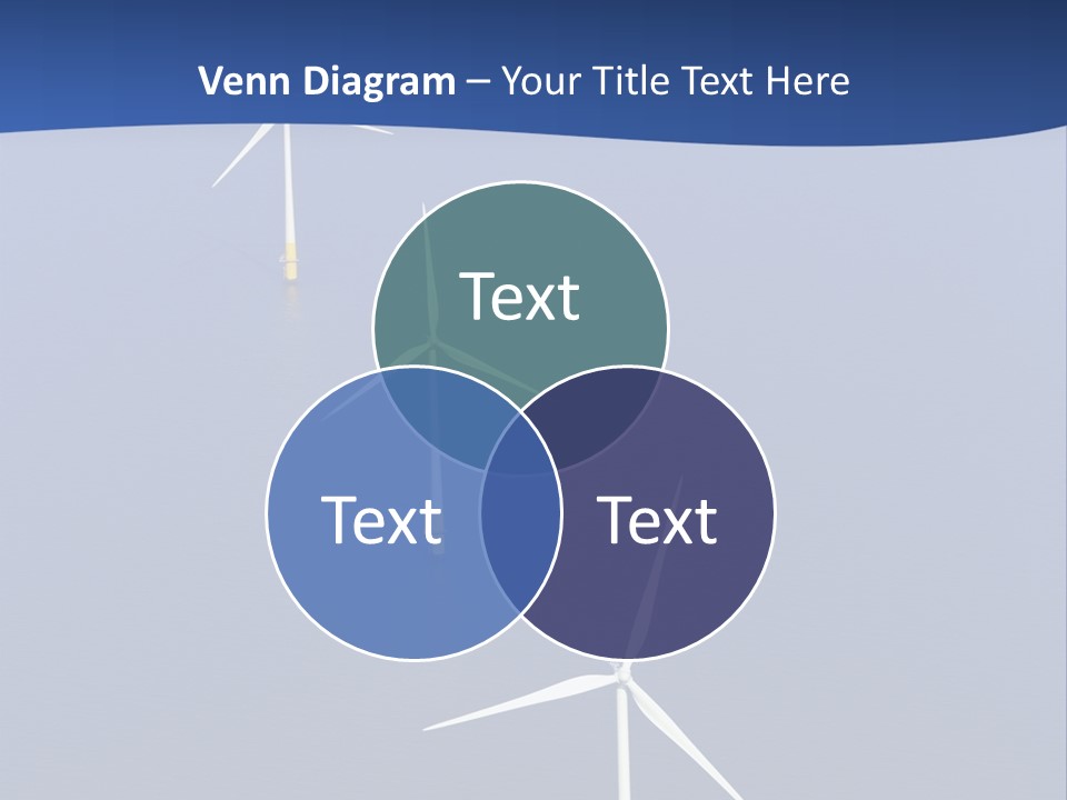 Nobody Wind In A Row PowerPoint Template