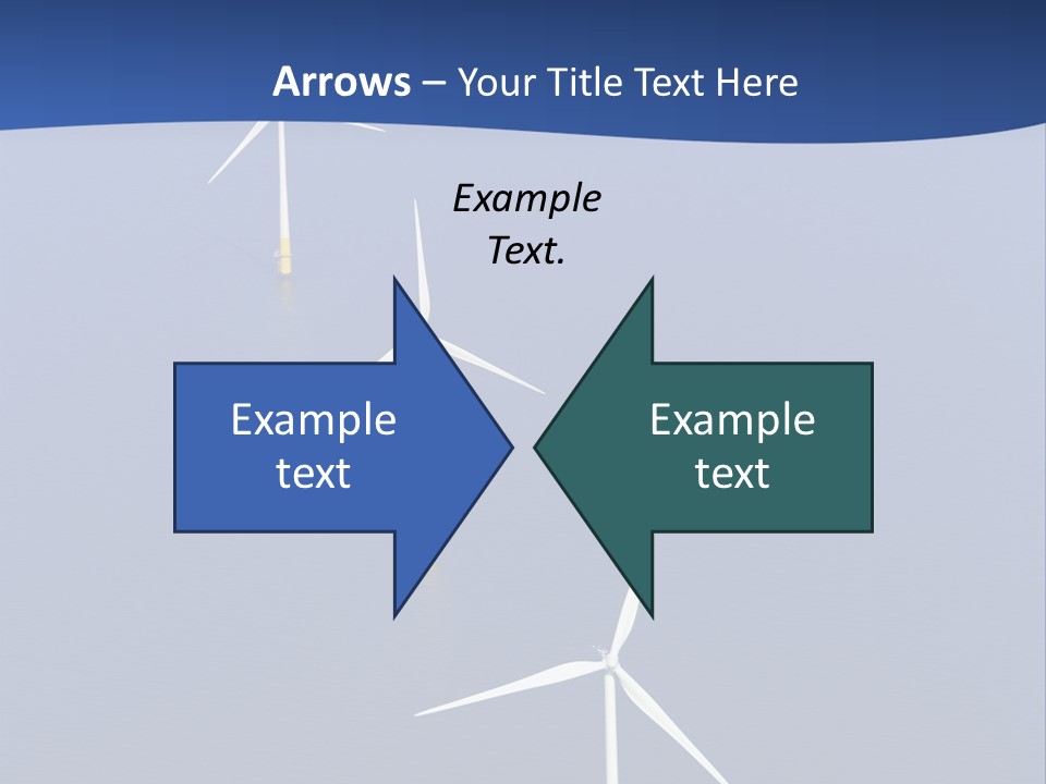 Nobody Wind In A Row PowerPoint Template