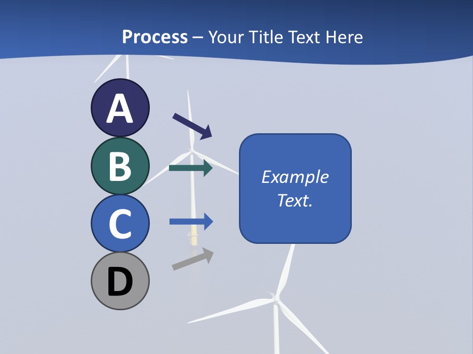 Nobody Wind In A Row PowerPoint Template