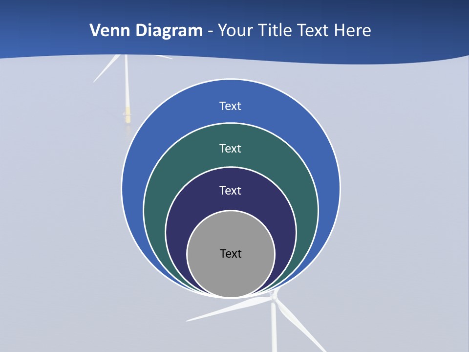 Nobody Wind In A Row PowerPoint Template