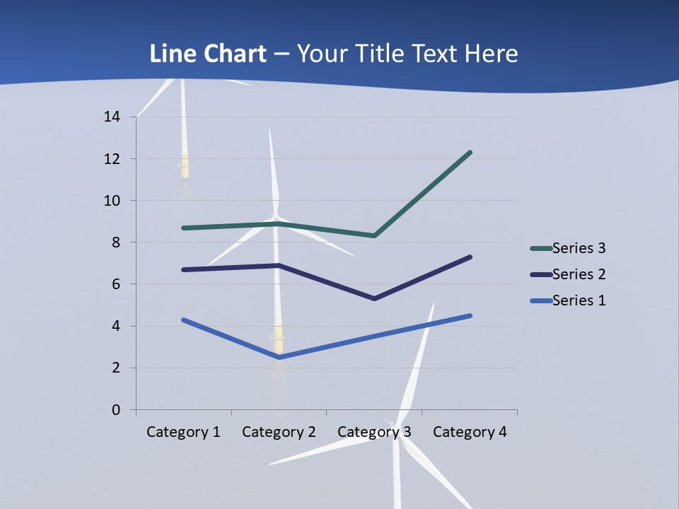 Nobody Wind In A Row PowerPoint Template