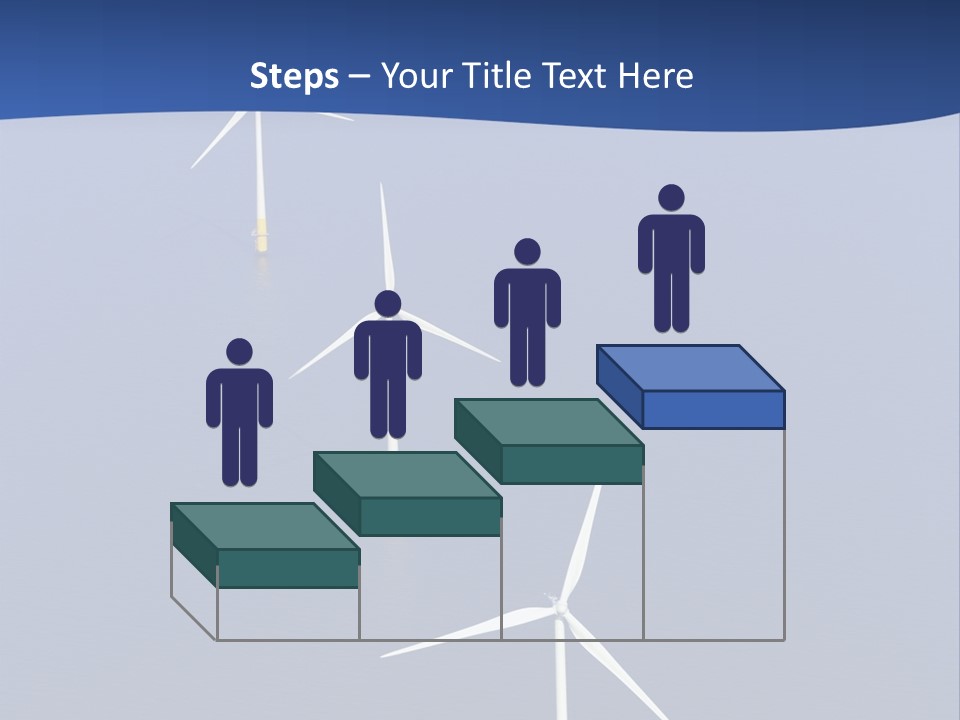 Nobody Wind In A Row PowerPoint Template