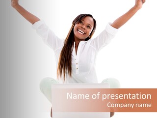 Successful Smile Casual PowerPoint Template