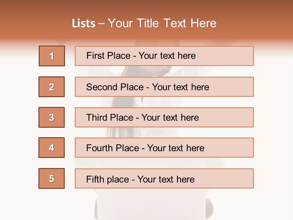 Successful Smile Casual PowerPoint Template