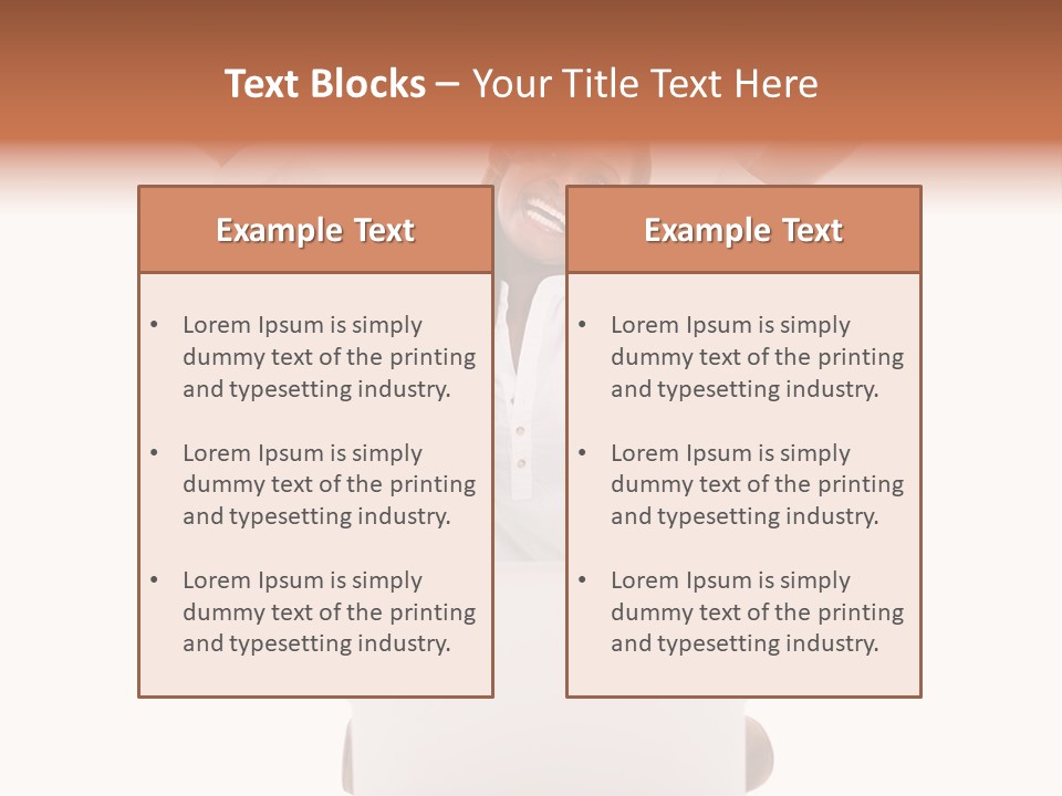 Successful Smile Casual PowerPoint Template