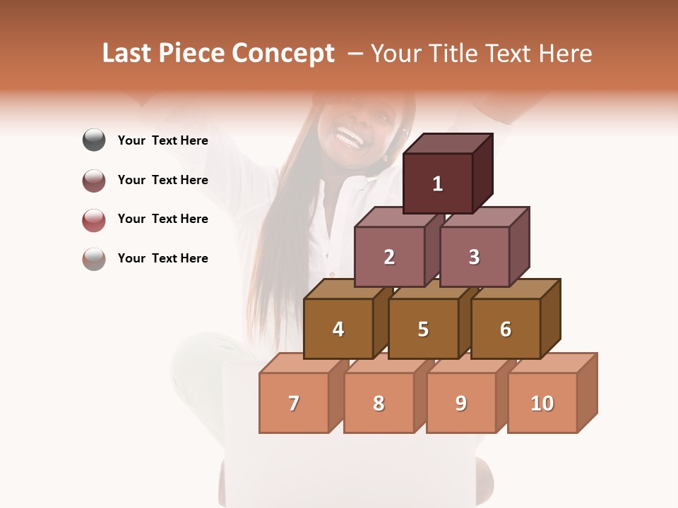 Successful Smile Casual PowerPoint Template