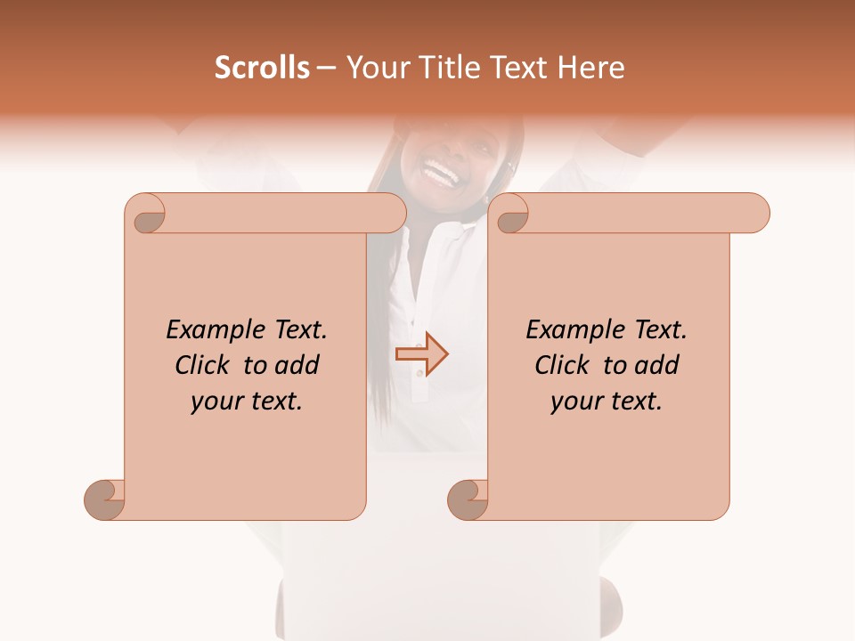 Successful Smile Casual PowerPoint Template