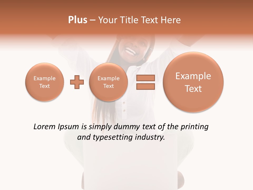 Successful Smile Casual PowerPoint Template