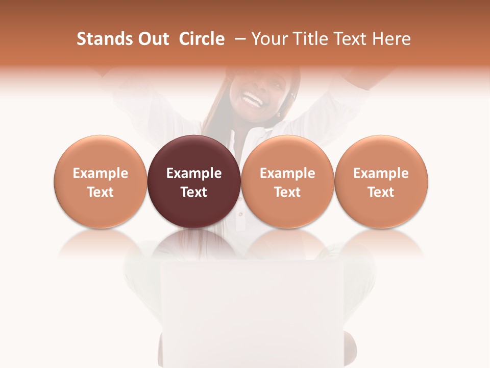 Successful Smile Casual PowerPoint Template