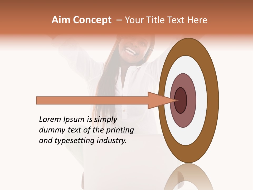 Successful Smile Casual PowerPoint Template