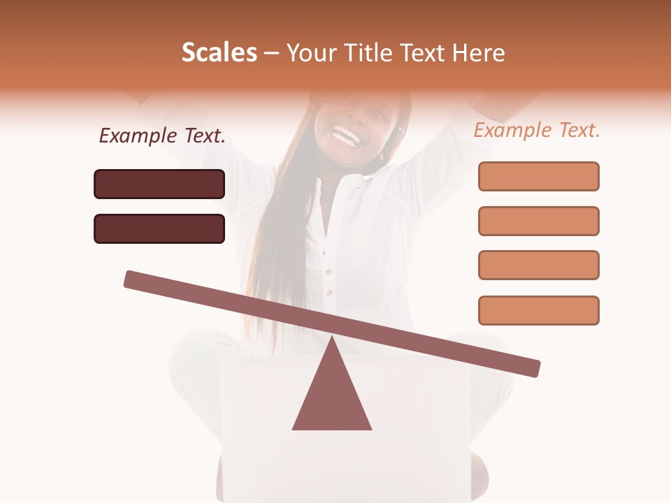 Successful Smile Casual PowerPoint Template