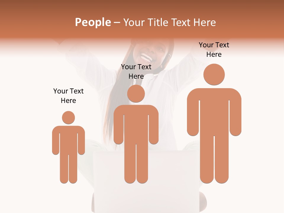 Successful Smile Casual PowerPoint Template