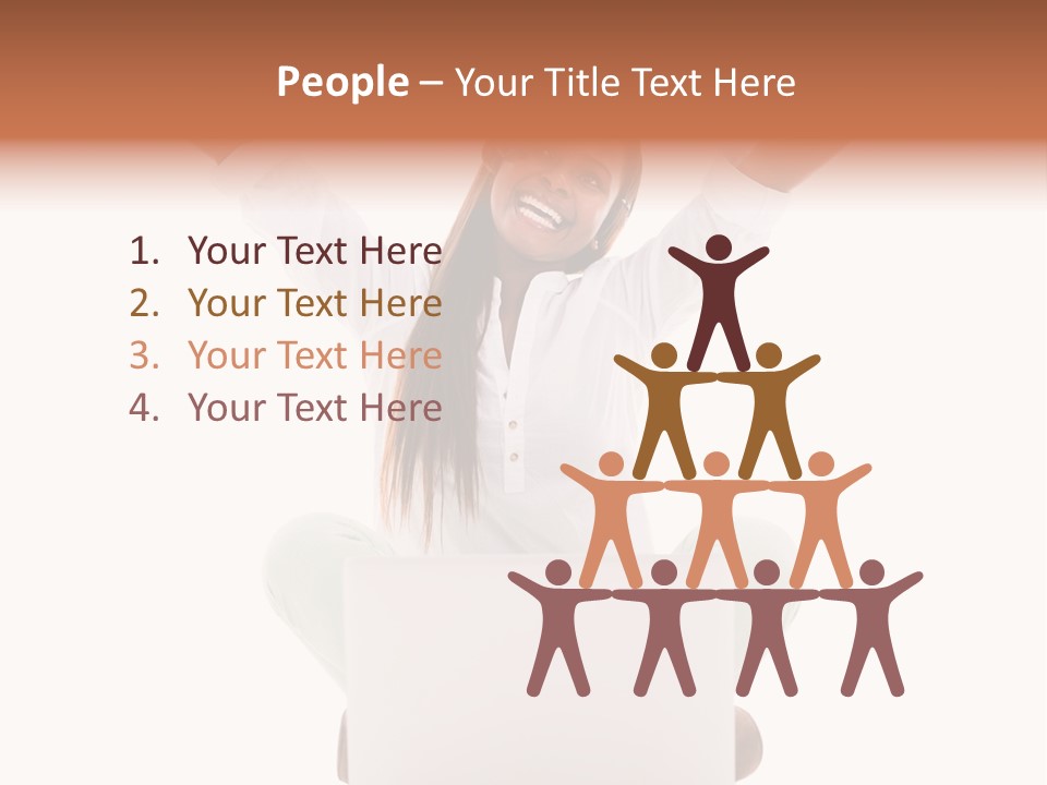 Successful Smile Casual PowerPoint Template