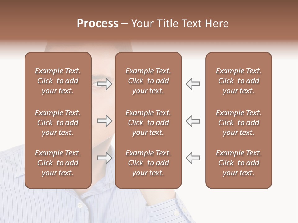 Silence Information Male PowerPoint Template
