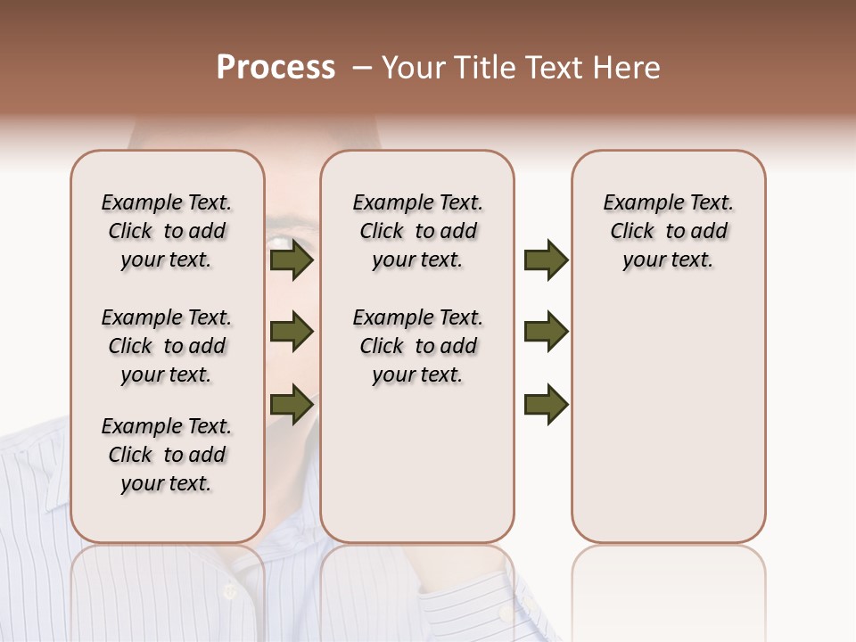 Silence Information Male PowerPoint Template