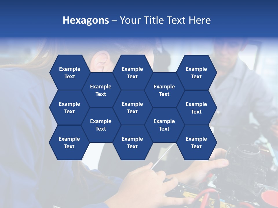 Teenager Student Repairman PowerPoint Template