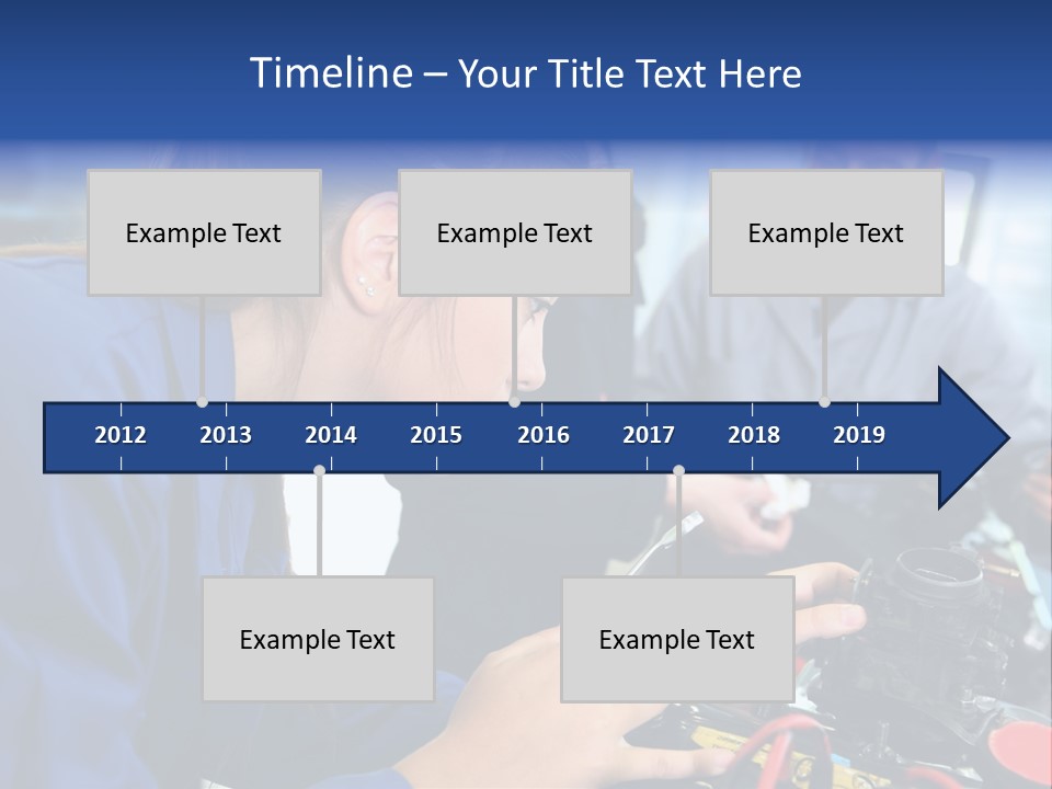 Teenager Student Repairman PowerPoint Template