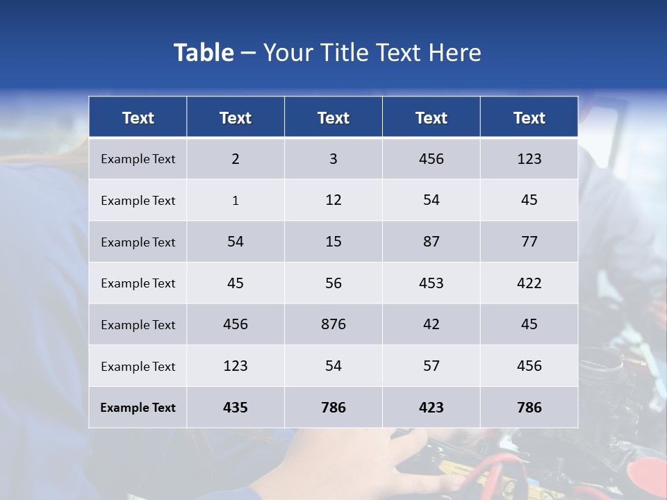 Teenager Student Repairman PowerPoint Template