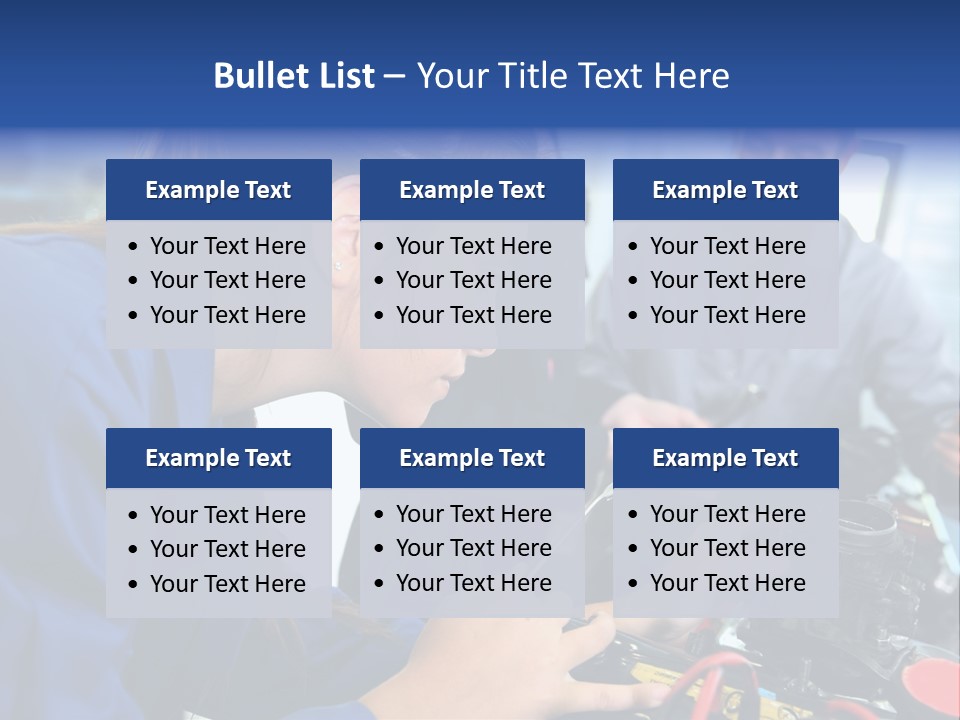 Teenager Student Repairman PowerPoint Template