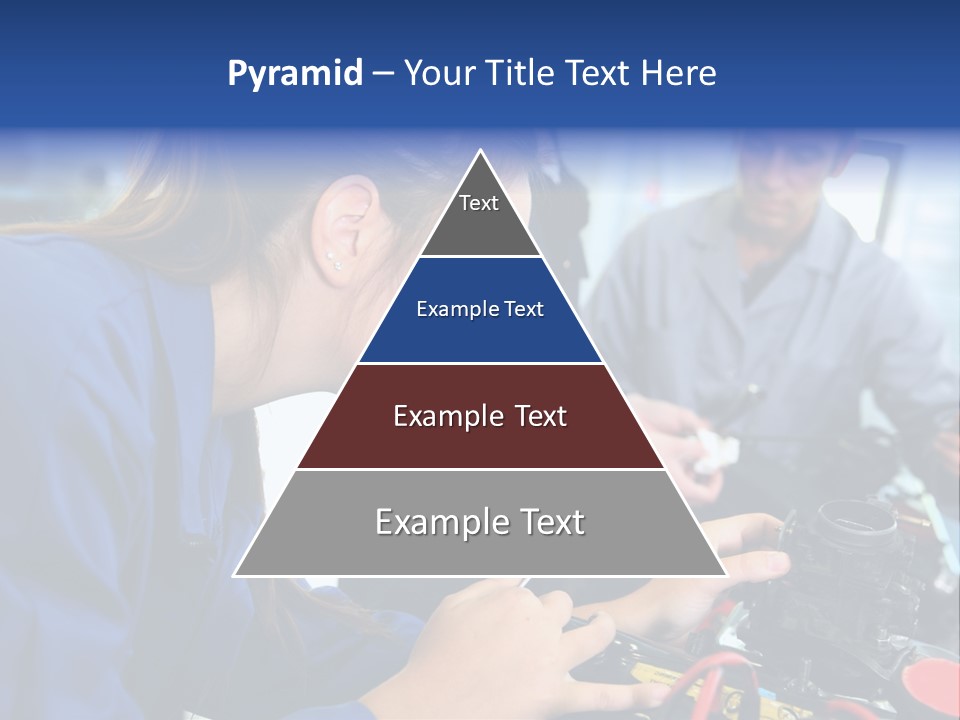 Teenager Student Repairman PowerPoint Template