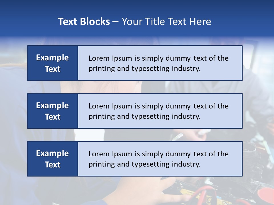 Teenager Student Repairman PowerPoint Template