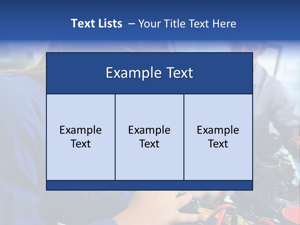Teenager Student Repairman PowerPoint Template