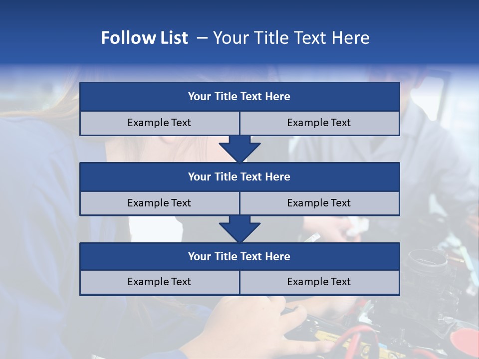 Teenager Student Repairman PowerPoint Template