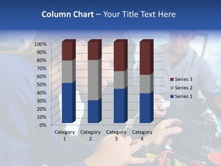 Teenager Student Repairman PowerPoint Template