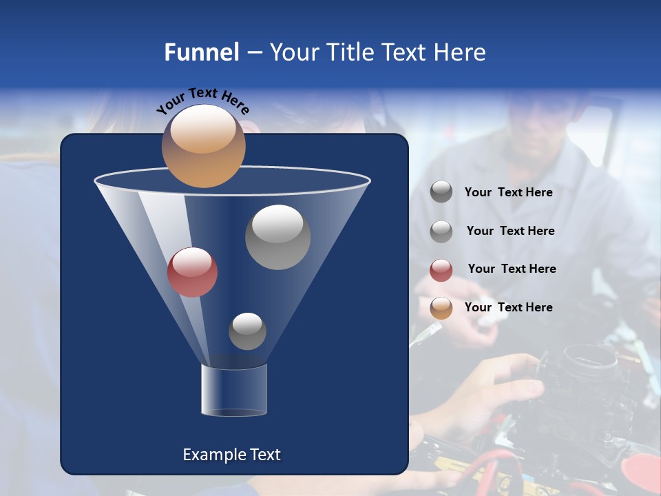 Teenager Student Repairman PowerPoint Template