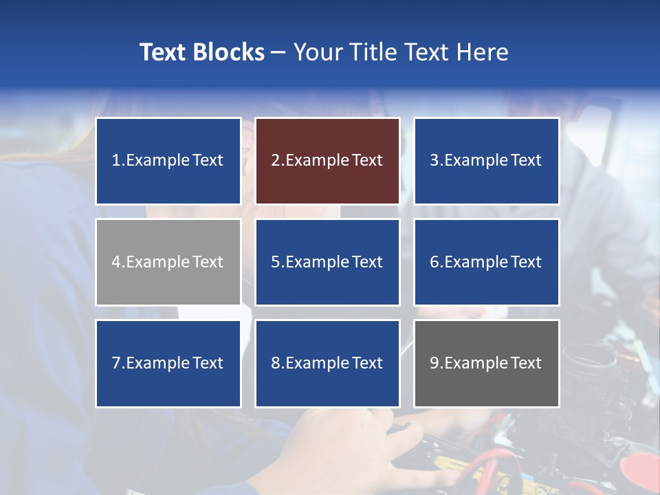 Teenager Student Repairman PowerPoint Template