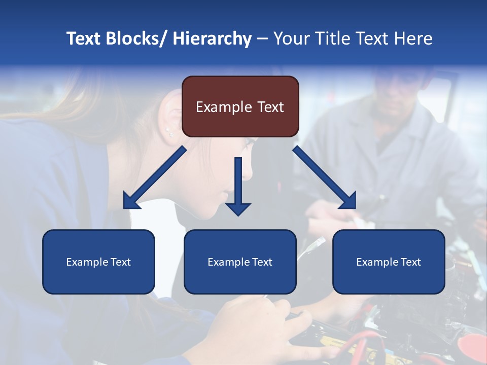 Teenager Student Repairman PowerPoint Template