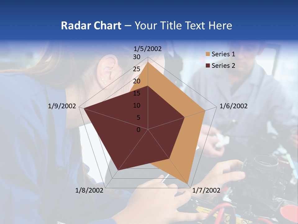 Teenager Student Repairman PowerPoint Template