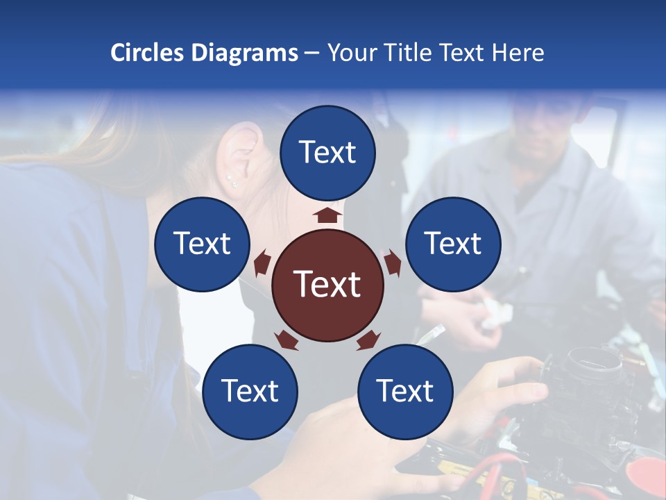 Teenager Student Repairman PowerPoint Template