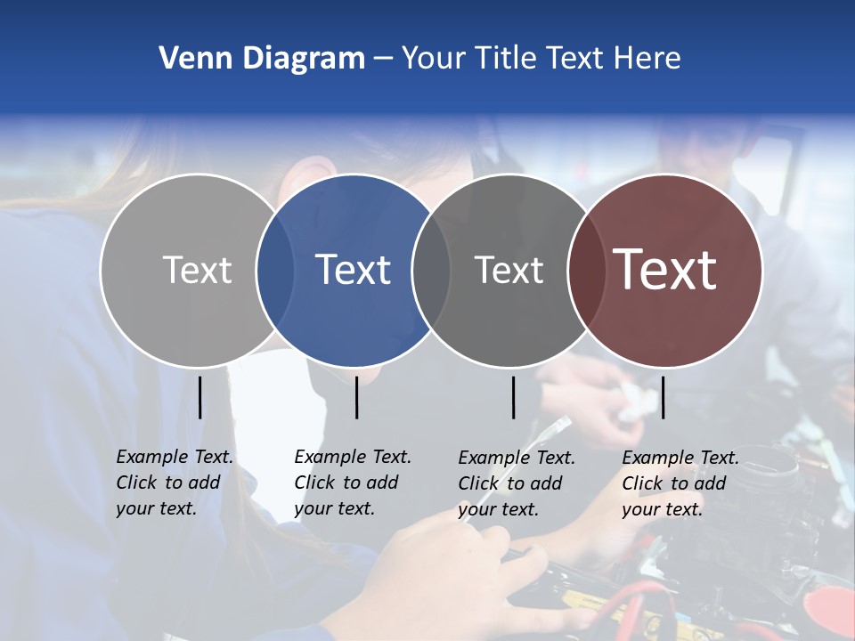 Teenager Student Repairman PowerPoint Template