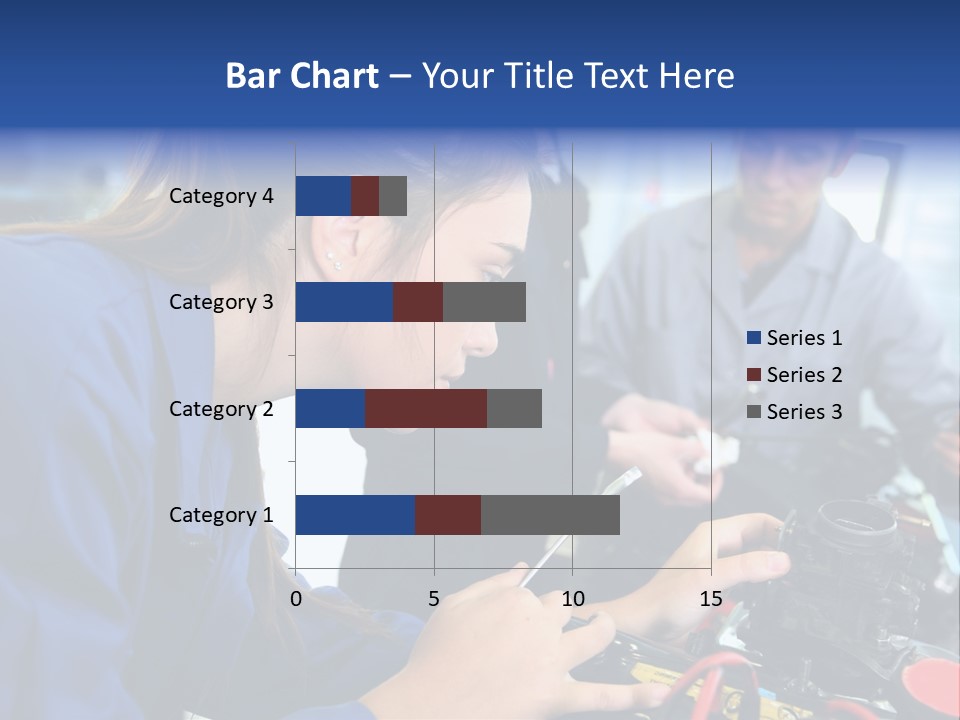 Teenager Student Repairman PowerPoint Template