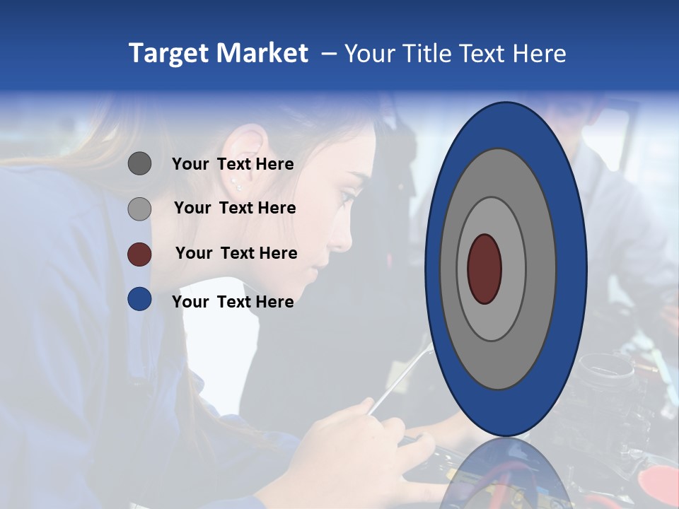 Teenager Student Repairman PowerPoint Template